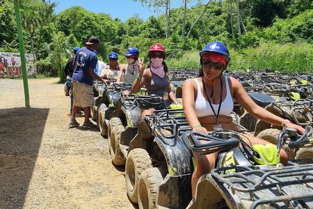 Roatan off Road Atv wildlife plus chocolate and rum sample 