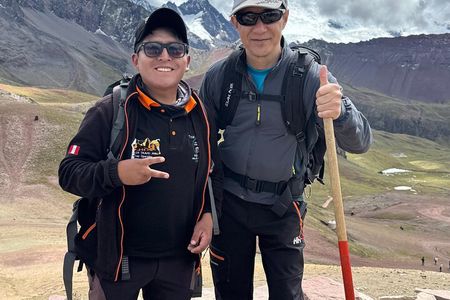 Excursion to the Rainbow Mountain Palcoyo Cusco