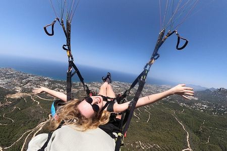 Paragliding Adventure Over Kyrenia
