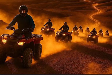 Marrakech : agafay desert activities with dinner & fire show