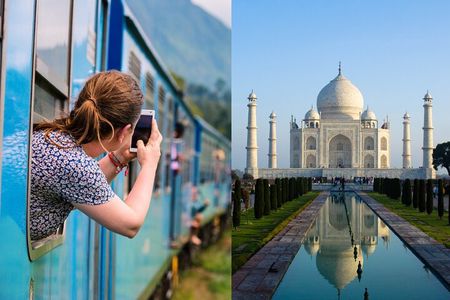 From Delhi: Private Taj Mahal Tour by Gatimaan Express Train