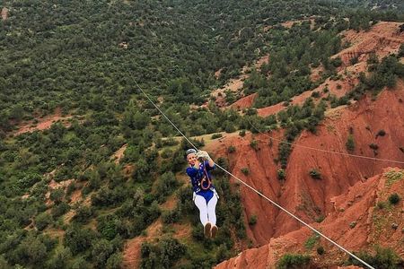 Zipline Adventure in Atlas Mountains
