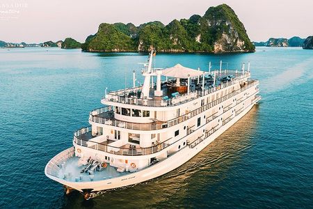 Ambassador 2D1N luxury cruise Halong Bay & Lan Ha Bay from Hanoi