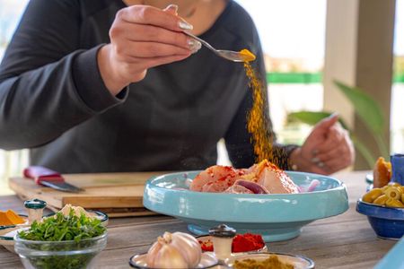 Traditional Moroccan cuisine in Essaouira – Sea and medina view