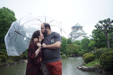 Osaka Portrait Photo Walk – Private Photographer in the City