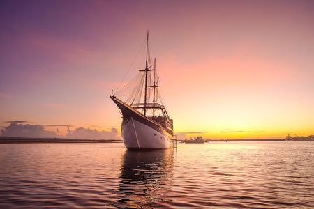 Sunset Sailboat Dinner Cruise & Private Ubud highlights.