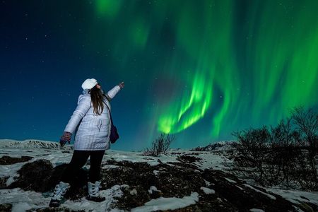 Private Northern Lights Tour with Photos, Snowsuits and Snacks