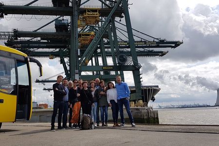 Guided Antwerp Port Tour, in your Car or Minibus