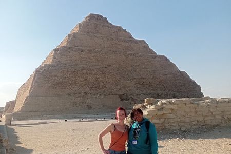 Explore Dahshur and Saqqara a Giza Pyramids Full-Day Tour