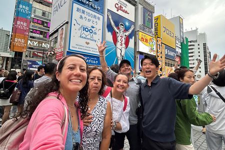 Osaka: Private Family Food Tour& Must‑See