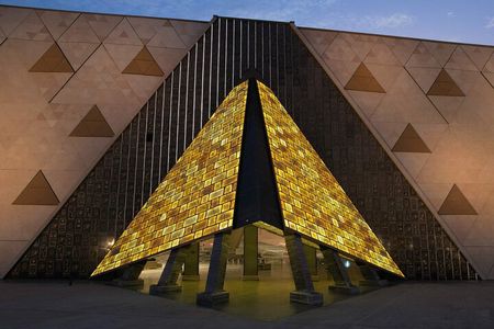 Alexandria Port Pyramids of Giza and Grand Museum