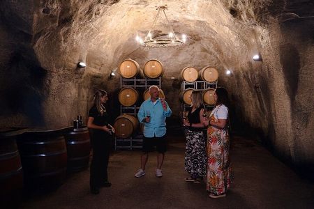 Queenstown Classic Wine Tour: 3 Winery Visits, Cave Tour & Cheese