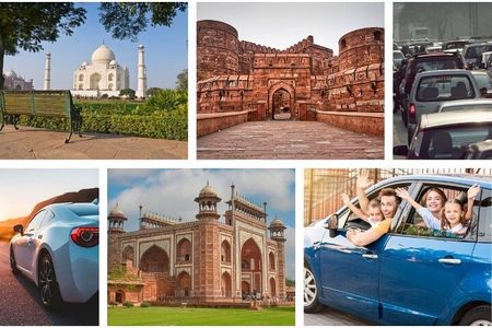 Day Trip to Taj Mahal & Agra Fort from Delhi by Car 