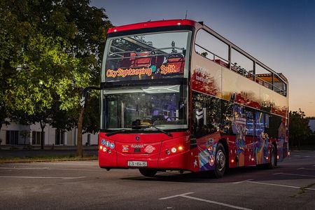 City Sightseeing Split Hop-On Hop-Off Bus & 2 Panoramic Bus Tours