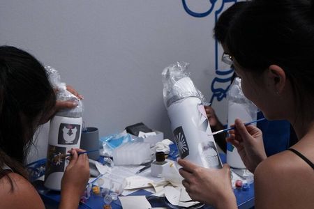 Signature Tumbler Customization Painting Experience