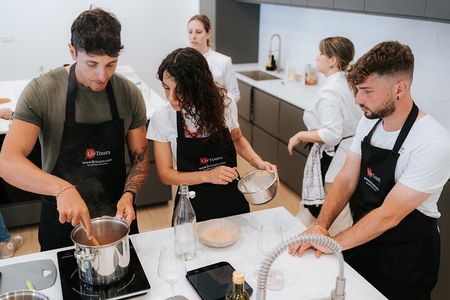 Semi Private Pizza Making Class with Wine and Focaccia and Suppli