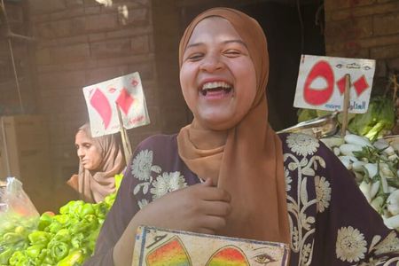 Market&Cook&Eat with Egyptian Family 