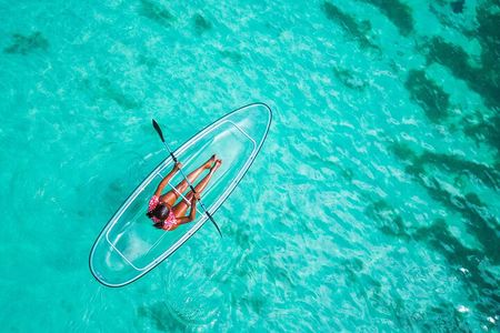 Clear Kayak Coral Reef Tour in Grenada