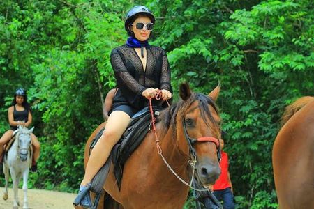 Cancun Mayan Pass: ATV, Cenote, Zipline, Transportation & Horses