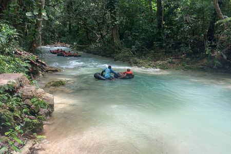 Blue Hole and River Tubing Adventure in Ocho Rios