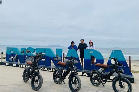 Discover Beach Culture and Baja Tacos by E Bike