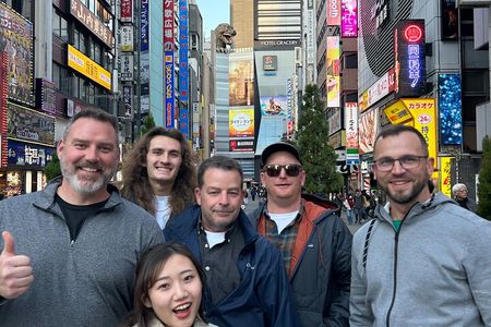 Real Anime Food & Location Tour in Tokyo Shinjuku