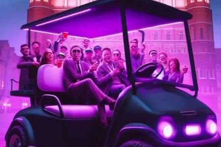Gdansk No Limit Beer City Tour Sightseeing by Buggy Golf Cart