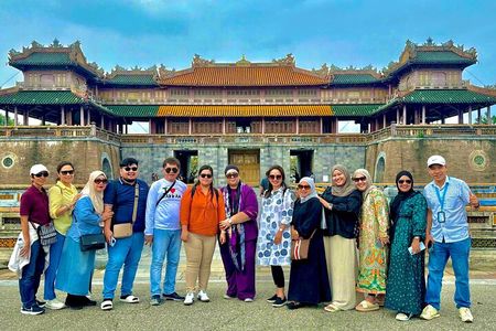 From HoiAn/DAD: Hai Van Pass - Hue Imperial City Small Group Tour