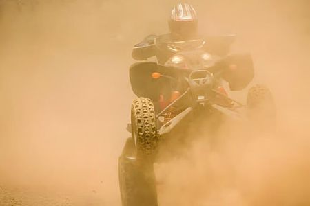 Marrakech: Desert agafay Quad Bike, Camel Ride & Fire Show Dinne