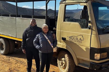 Sunset Game Drive from Cape Town to Aquila Game Reserve