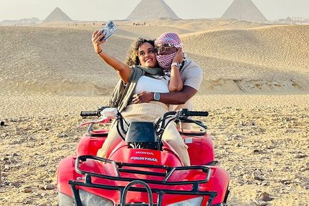 Tour to New Grand Egyptian museum (GEM), quad bike ATV and lunch