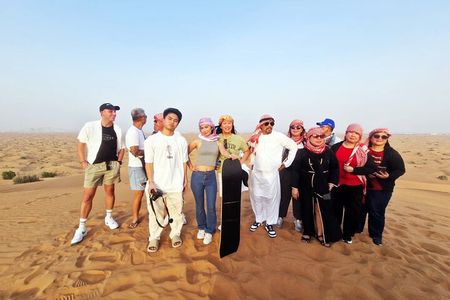  Dubai Desert Safari With BBQ Dinner