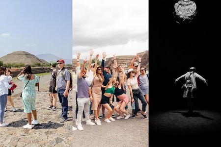 CDMX Teotihuacán Pyramids & PreHispanic Cave (Small Groups)