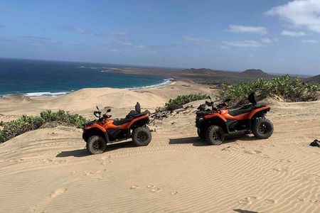 4 Hour Quad Tour of São Vicente Island with Coastal Views