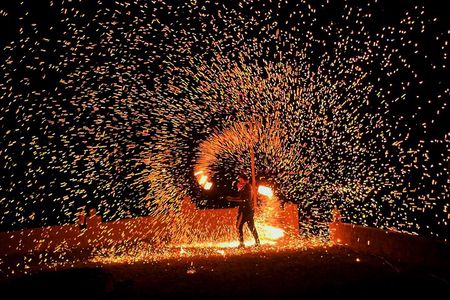 Agafay Desert Camel Ride, Sunset Dinner & Fire Show Marrakech