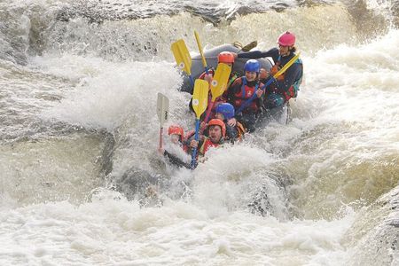 Whitewater Rafting on the River Dee in Llangollen