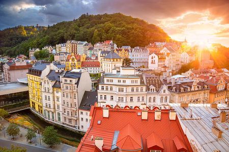 Karlovy Vary All-Inclusive from Prague: Springs, Views & Culture