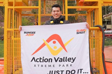 Bungee Jumping Action Valley Experience from Cusco