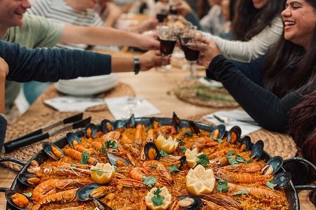 Barcelona Paella Cooking Class & Boqueria & Hofmann-Trained Chefs