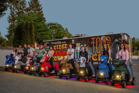 Twilight Rydables Guided Tours Evening Adventure in Coeur d'Alene