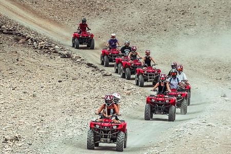 Agafay Desert: Dinner + Show with Quad Bike & Sunset Camel Ride