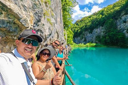 Plitvice and Rastoke guided day tour from Zagreb w/ticket (8pax)