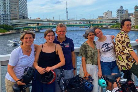 Tokyo 3 Hour E Bike Tour of the City Bayside Areas