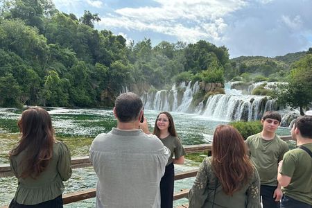 Krka Waterfalls & Skradin AFTERNOON Tour - TICKET INCLUDED