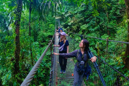 Combo Arenal: Suspension Bridges + Thermal Spa + Fortune Falls