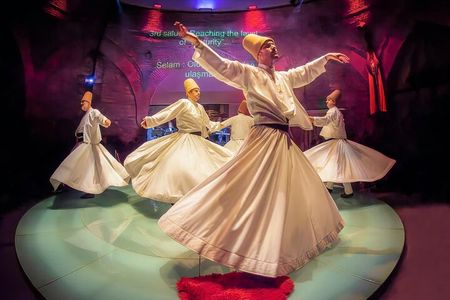 Whirling Dervishes Show at Hodjapasha Cultural Center in Istanbul