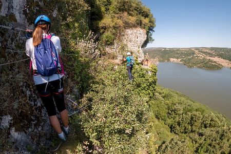 Experience in Via Ferrata della Regina