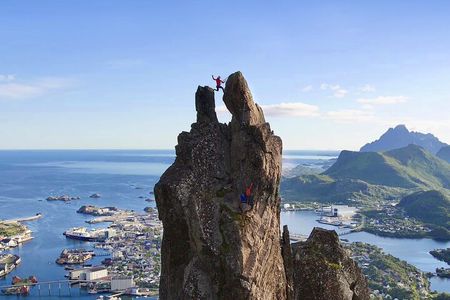 Climbing Svolværgeita