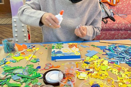 Create Your Own Mosaic in a SoWa Boston Artist Studio