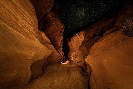 Night Photography Tour in Upper Antelope Canyon